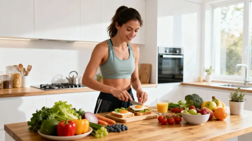 Fat burning and fitness improvement graphic